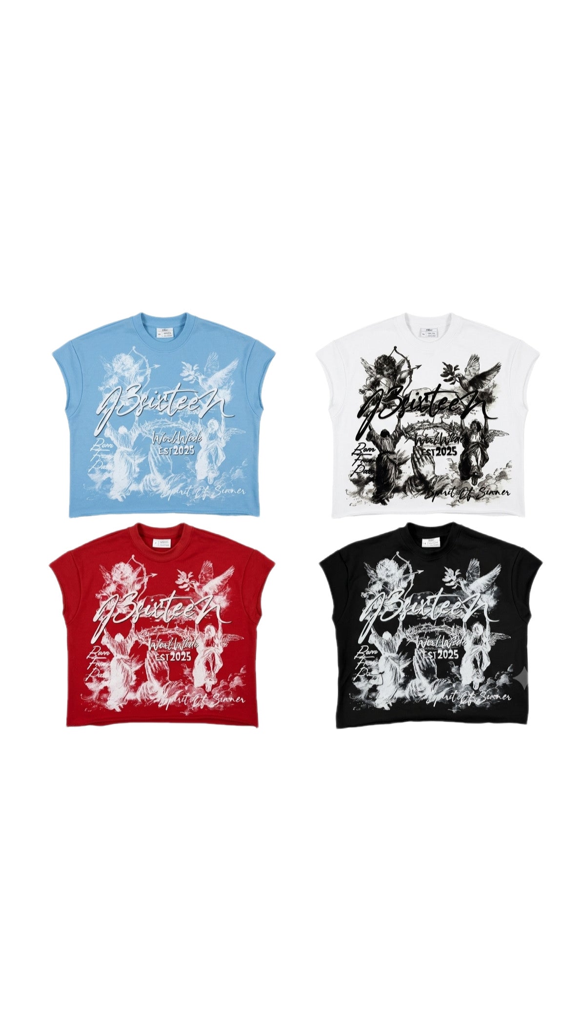 “Celestial Angels” sleeveless