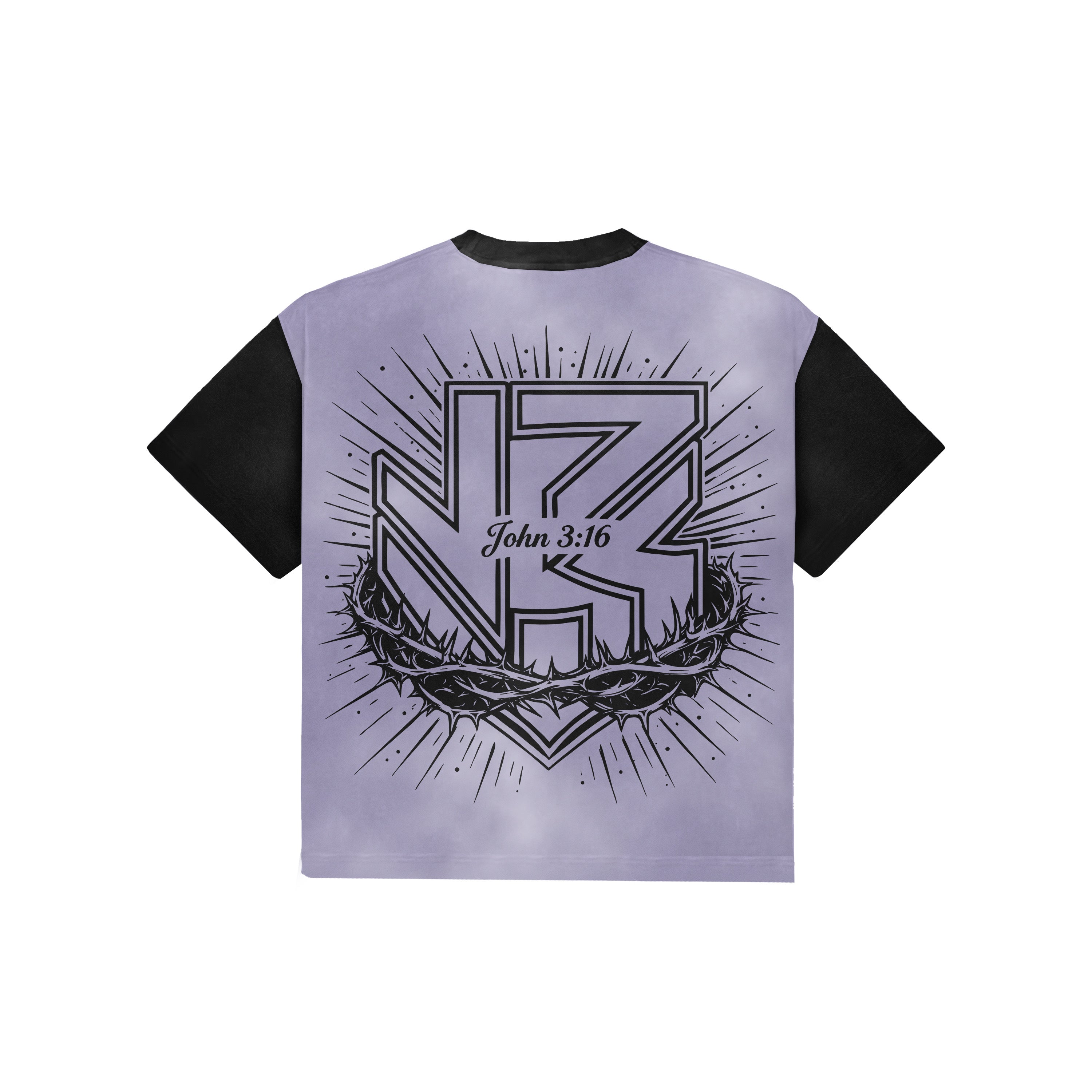 Purple/Black “J3” T shirt