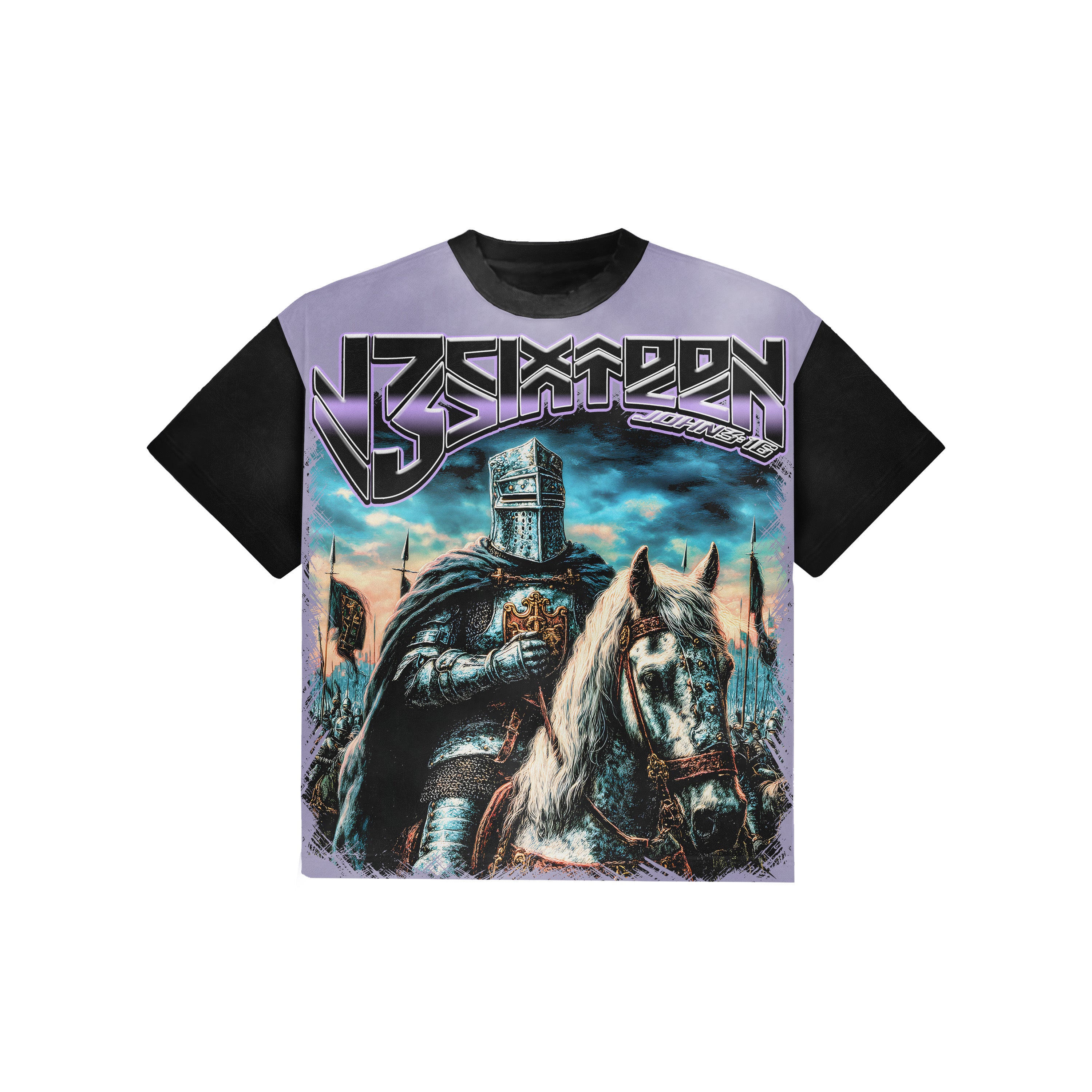 Purple/Black “J3” T shirt
