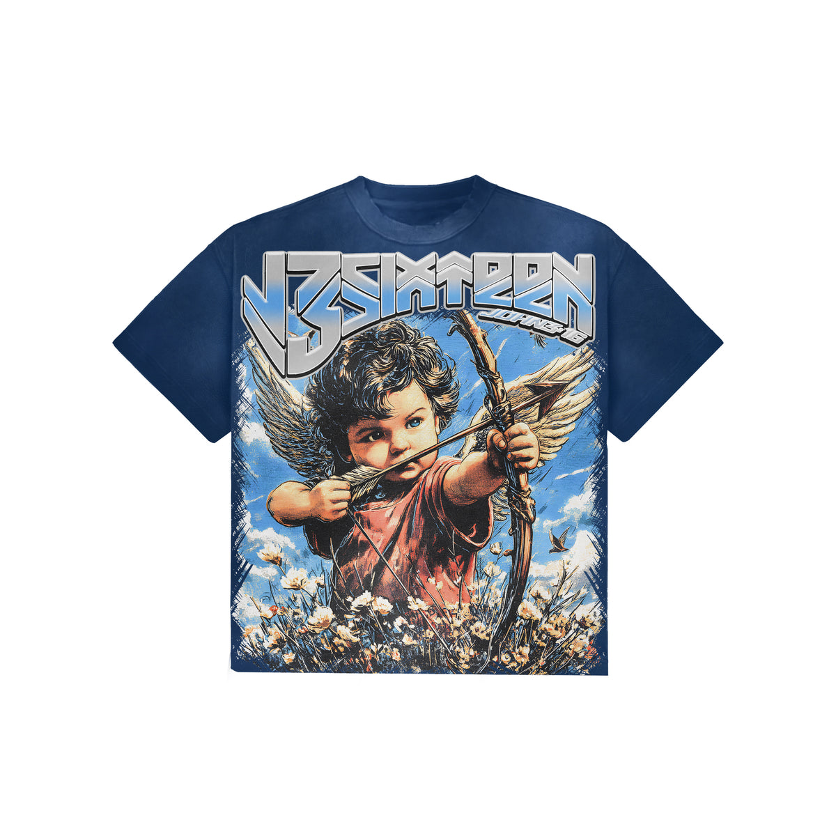 Navy Angel “J3” T shirt