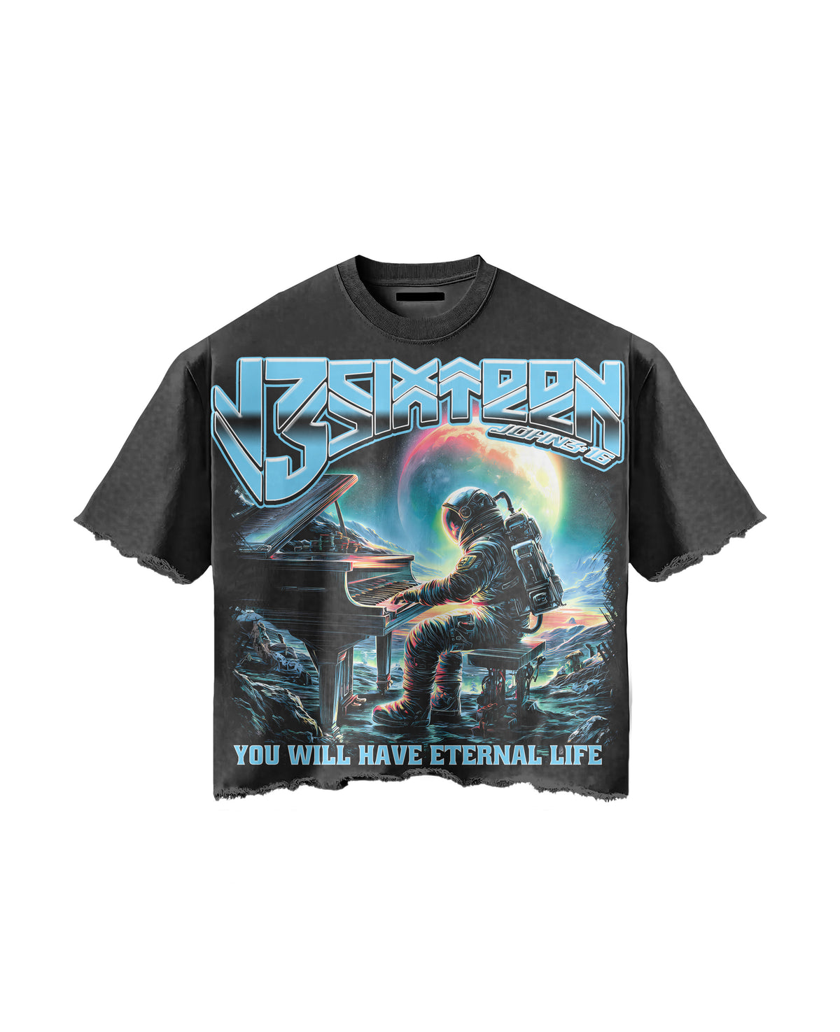 Black/Blue Astro “J3” T shirt