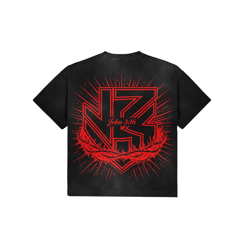 Black/red I am Blessed
