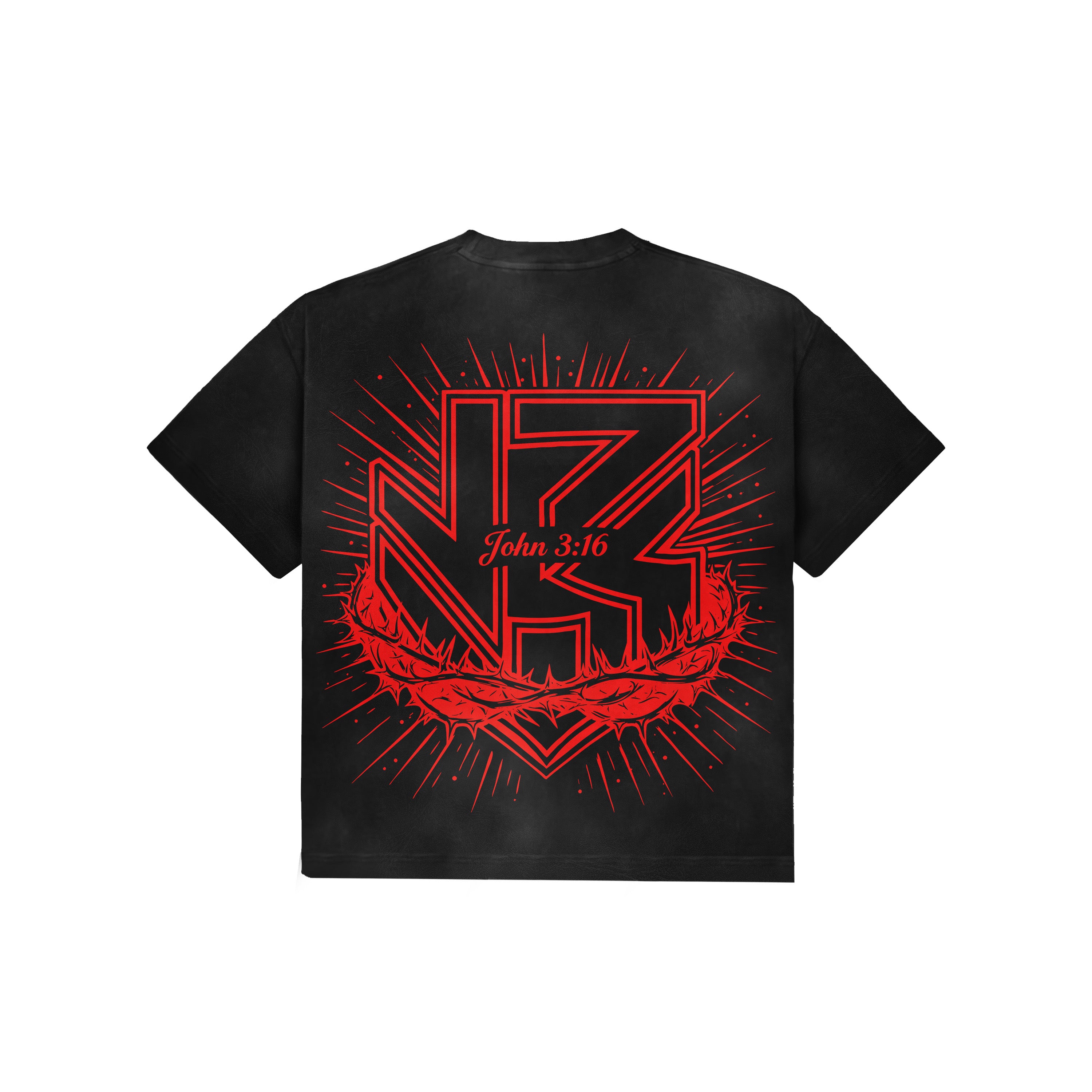 Black/red I am Blessed